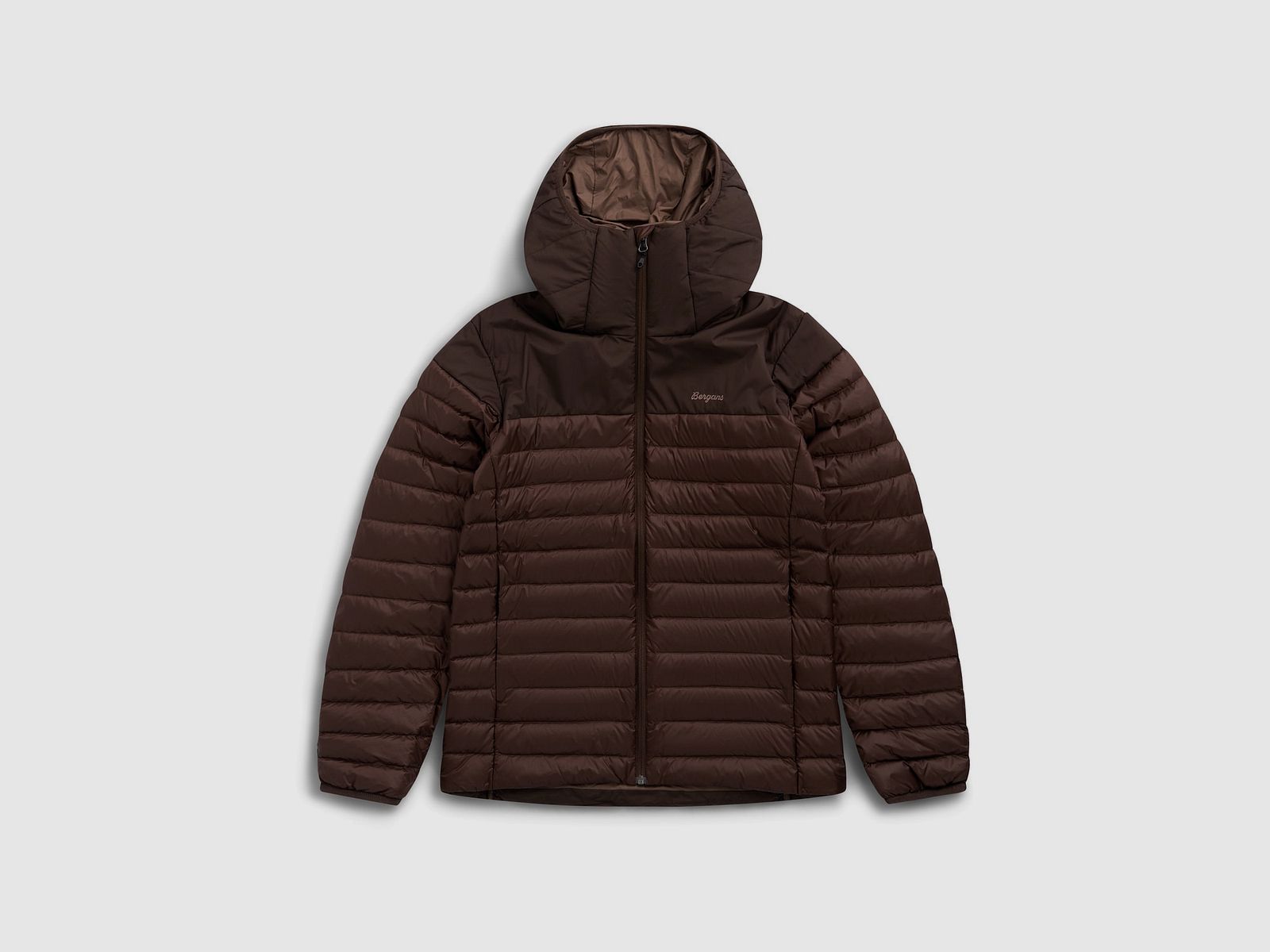 Bergans Lom Light Down Hood Jacke Herren Dark Chocolate S