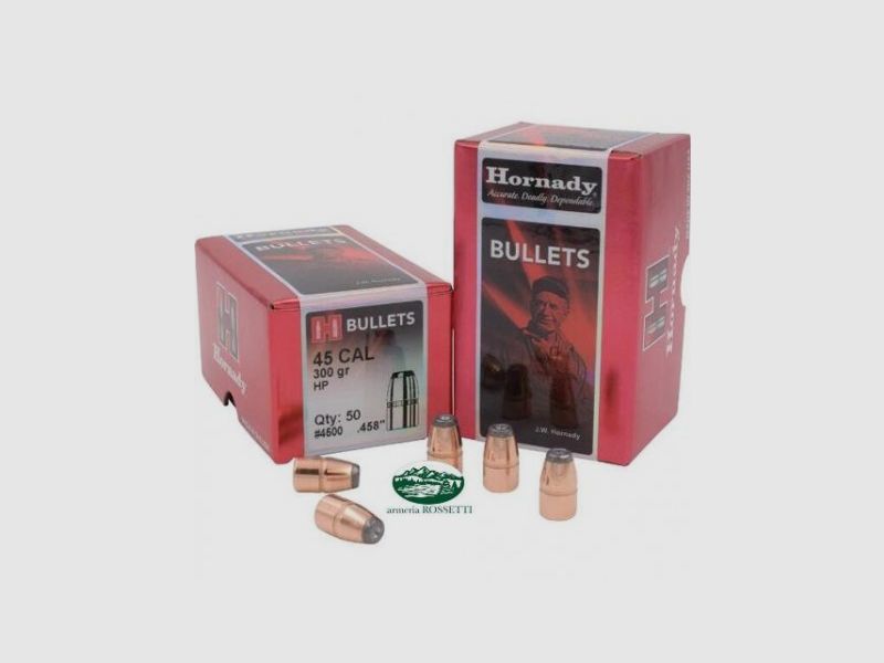 HORNADY kogels HP kal.45 300gr HP - 4500