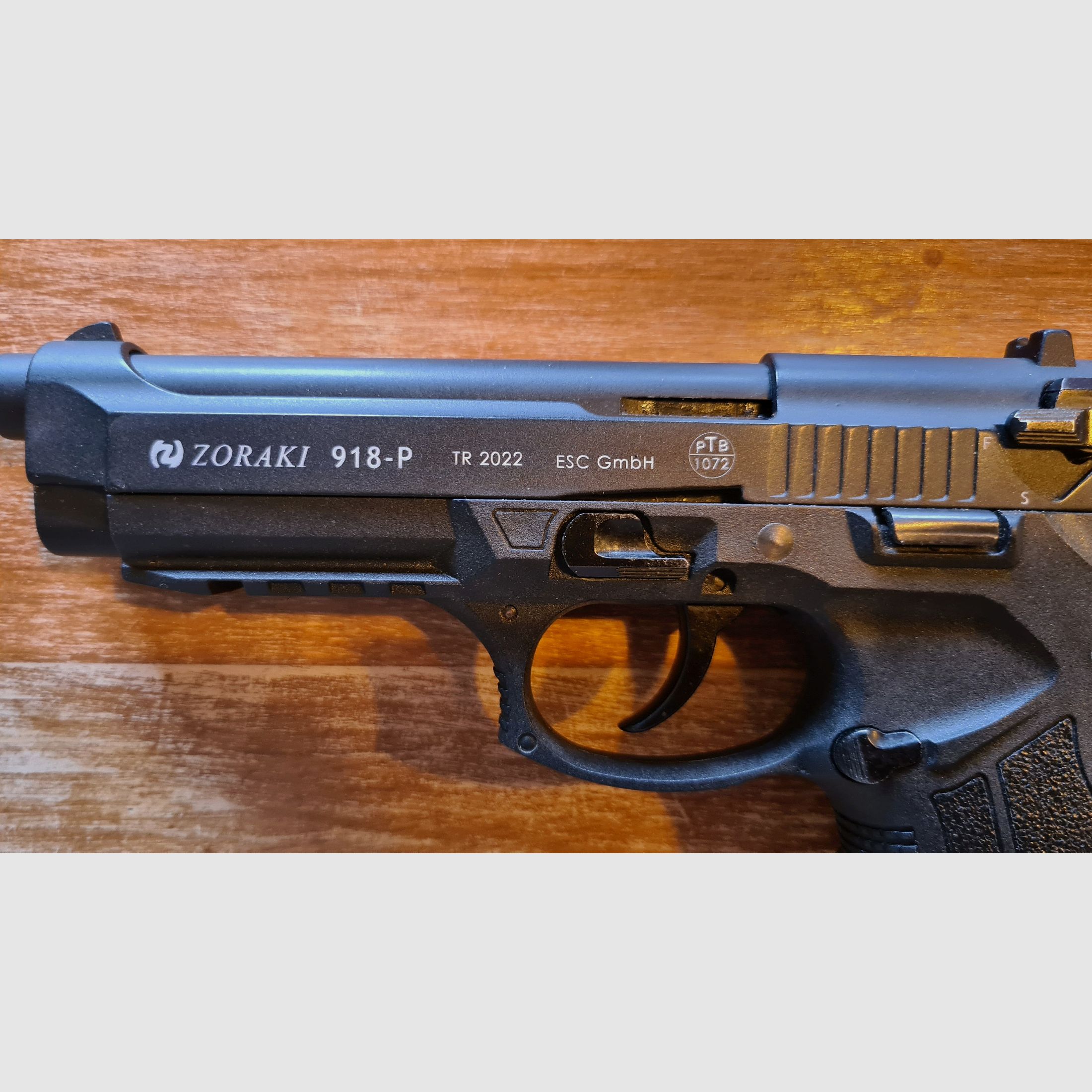 Zoraki 918-P con accessori completi