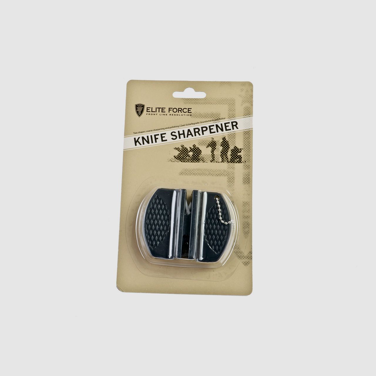MesserschĂ¤rfer Elite Force Knife Sharpener mit 2 SchĂ¤rfegrade sehr kompakt