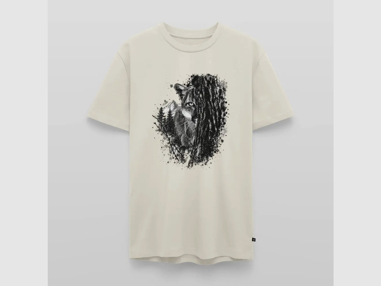 PUMA Men´s Premium T-Shirt „Lauernder Puma"