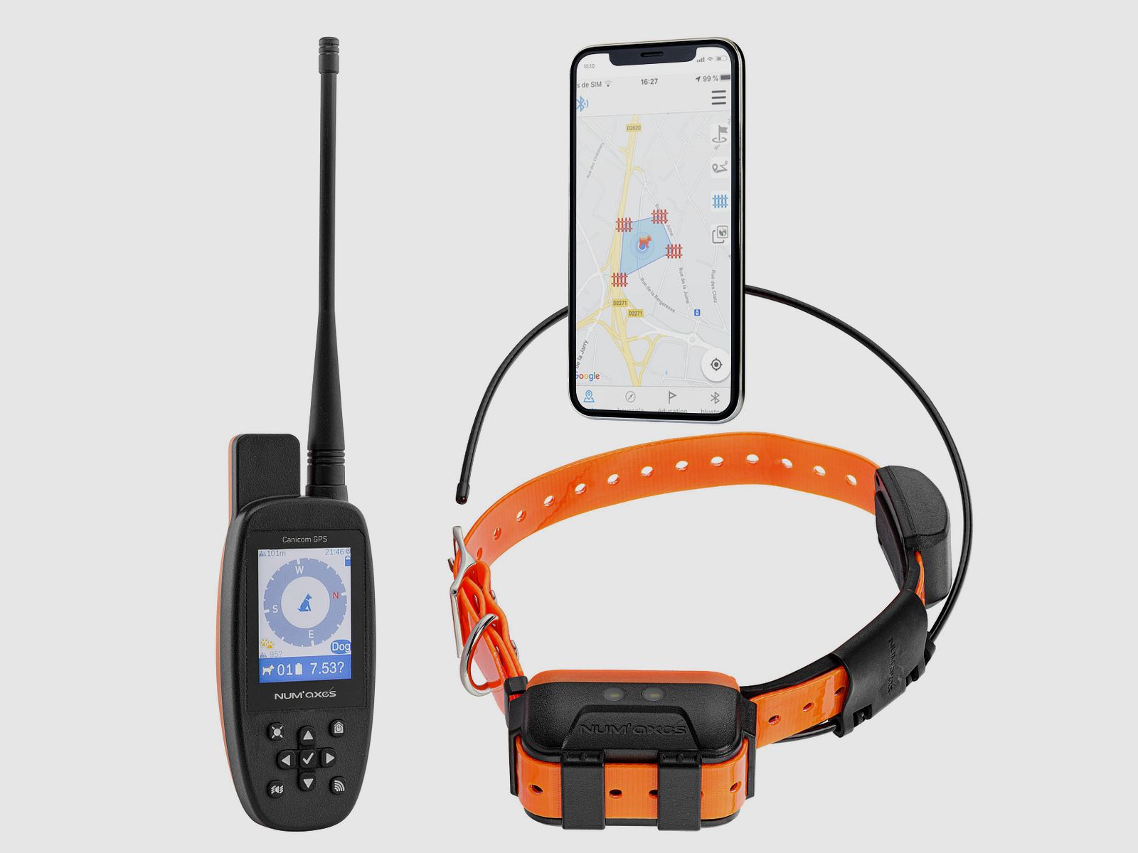 Komplettes GPS-Set Num'Axes Canicom 2, Bild 1 von 10