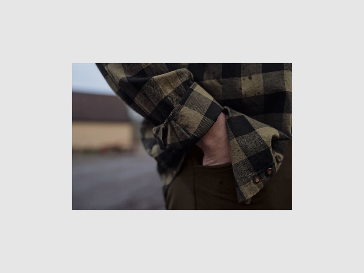 Chemise de chasse pour homme HARKILA SCANDINAVIAN TARMAC CHECK, image 4 sur 6