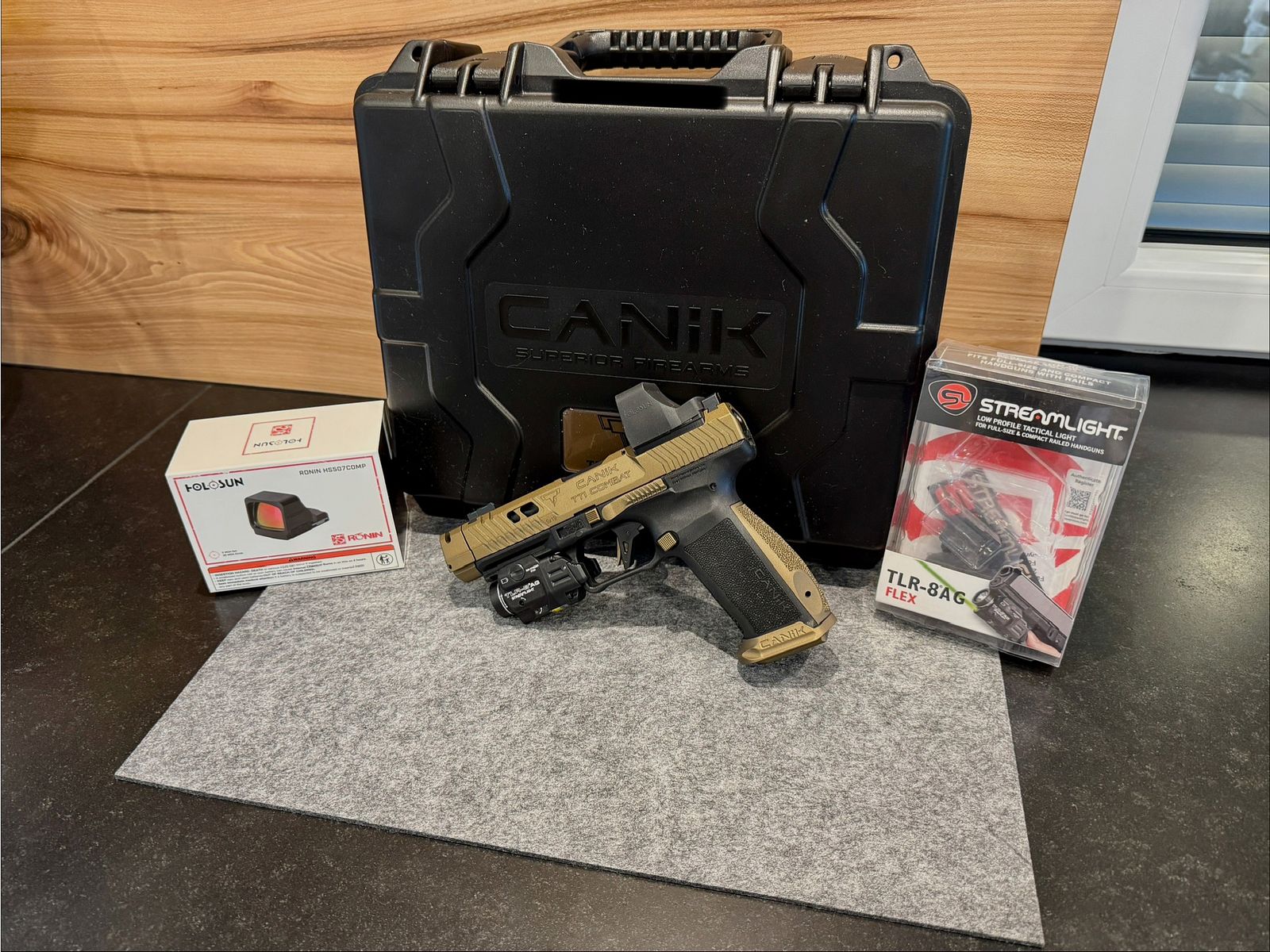 Canik TP9  TTI Combat Taran Tactical 9x19mm