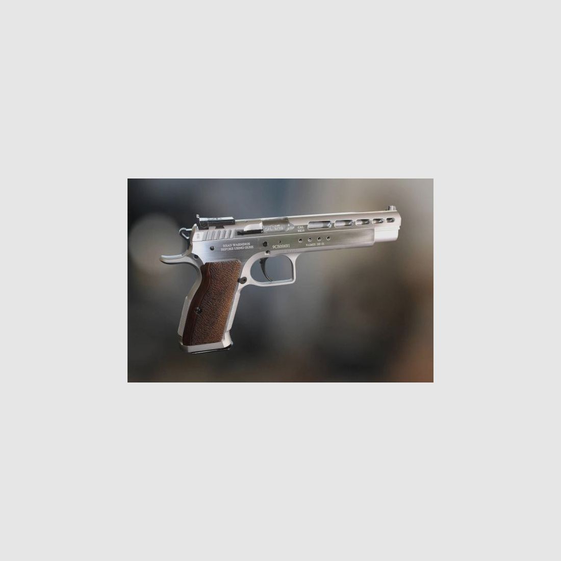 TANFOGLIO Pistole Mod. GoldMatch BDS -6' 9mmLuger