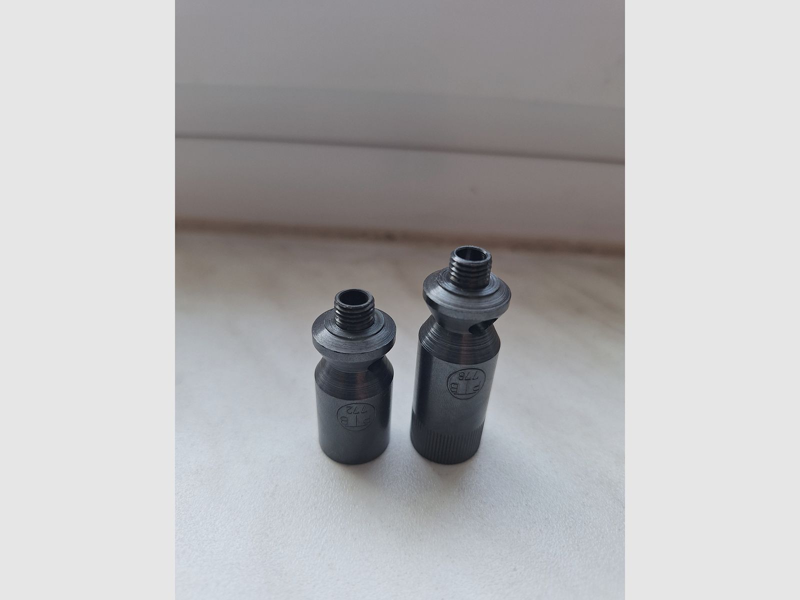 2 Abschussbecher 9mm PAK 