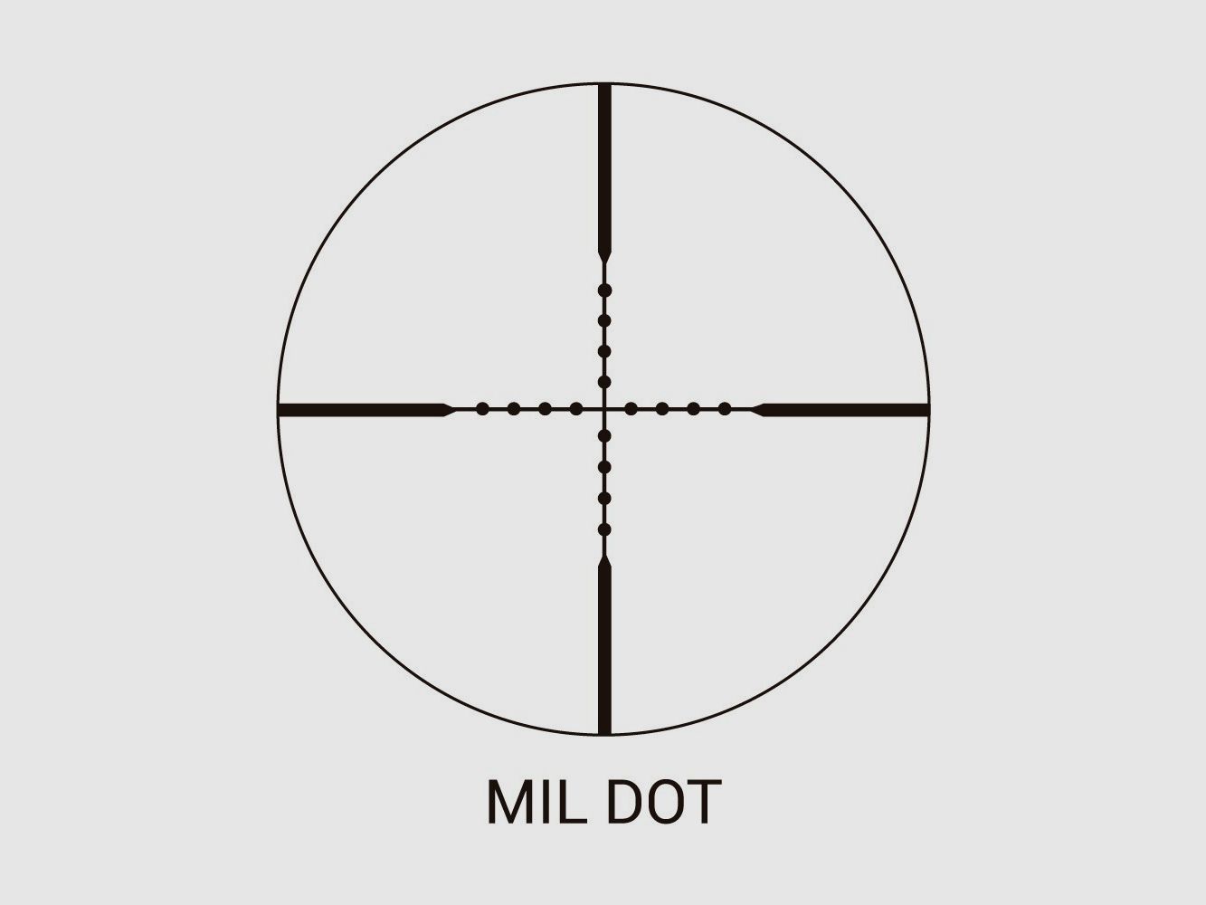 Visore Arcea 10-40×60 – 30 – MIL Dot – Reticolo Illuminato – Side Focus, immagine 1 di 14