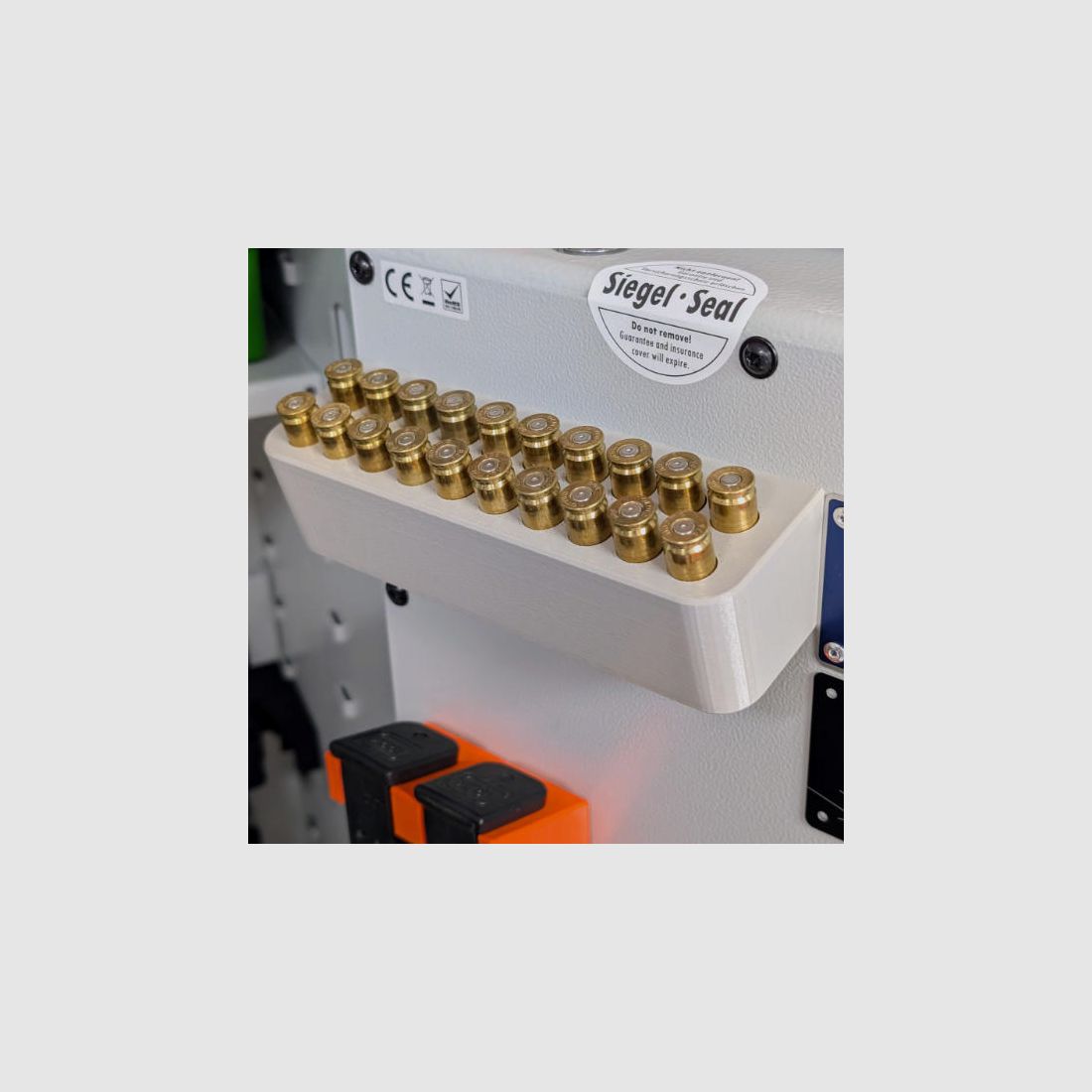 Supporto magnetico per munizioni per cartucce per armadietto delle armi - Accessorio per armadietto delle armi, immagine 1 di 7
