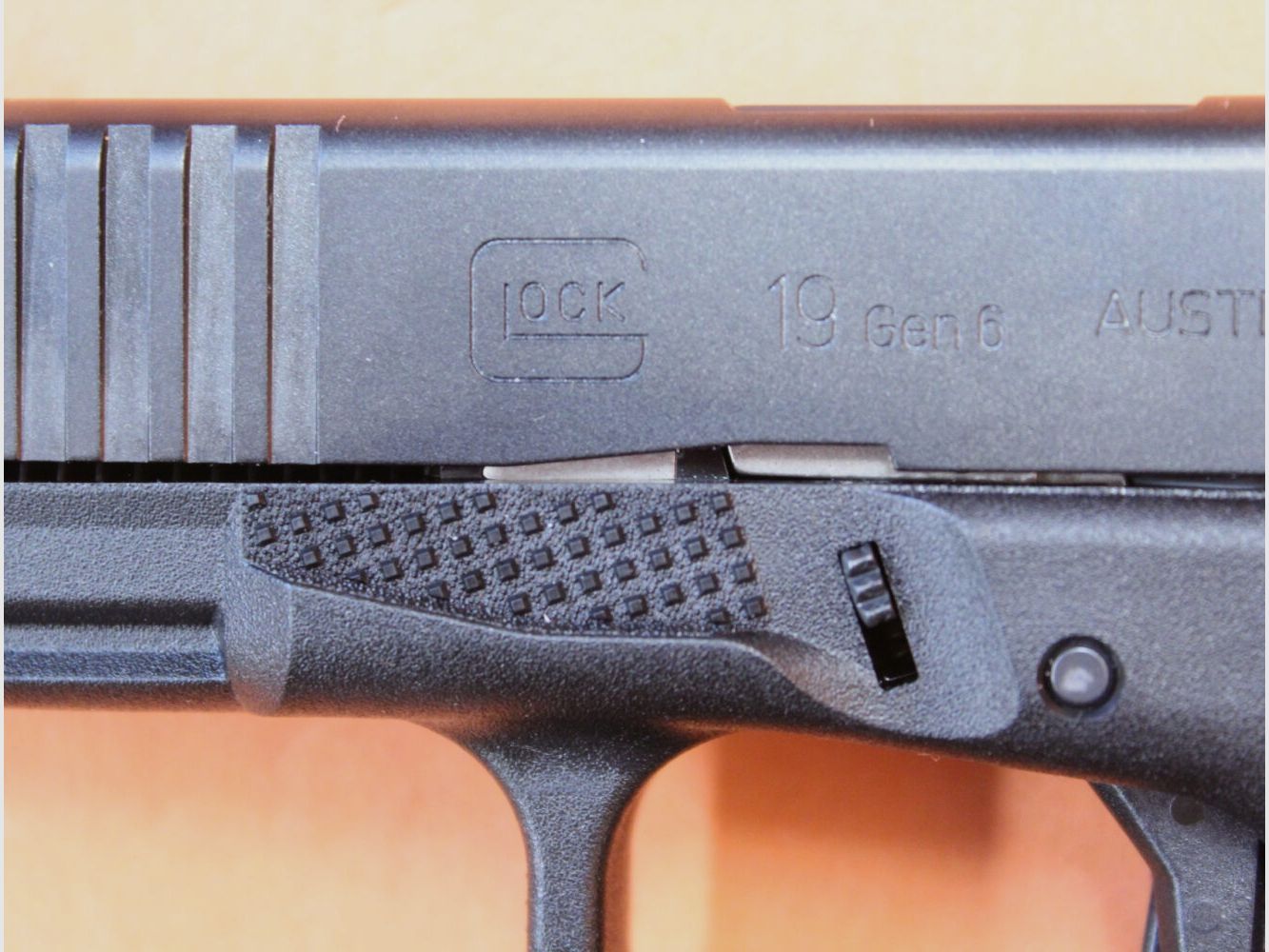 Glock Ha.Pistole 9mmLuger Glock19 Gen6 OR FS 102mm Lauf Optic Ready System f. Red Dot Sight (9mmPara)
