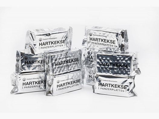 ORIGINAL BW-HARTKEKSE / PANZERPLATTEN - 125 G