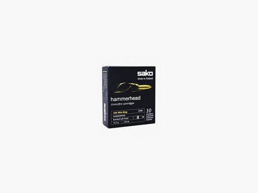 HAMMERHEAD - SAKO | 300 win mag, 14,3 g, Doos van 10