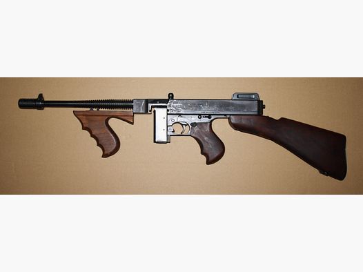 orig. Thompson 1928A1 "Thommy Gun" im Kal. .45ACP als semi-auto Umbau -EINMALIG-