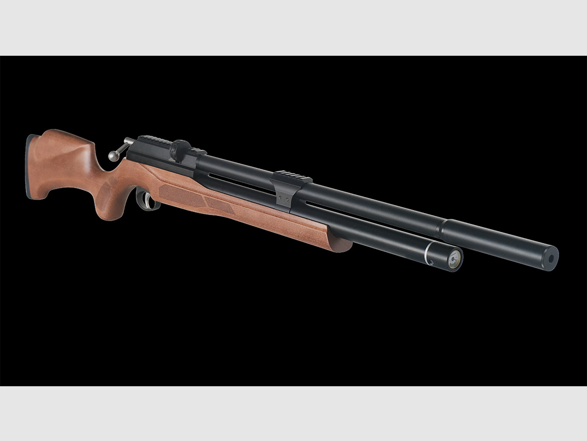 Snowpeak M25 Gen.2 - Grosskaliber PCP .35 / 9,00mm Holzschaft