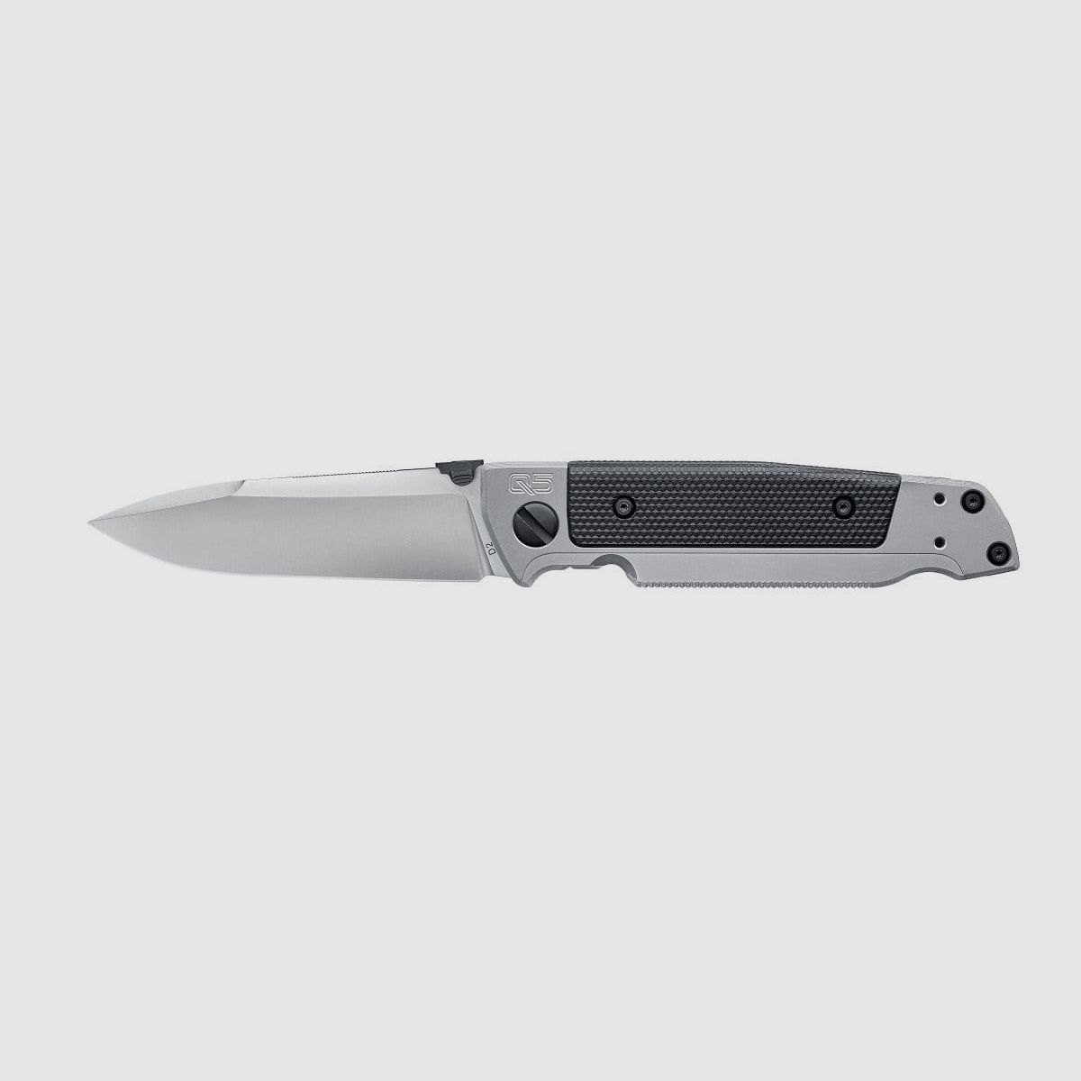 Walther Q5 Steel Frame Silber Klappmesser