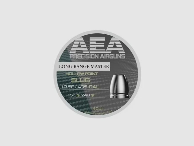 AEA Long Range Master HP Slug 12.58mm (.495) | 240gr, Bild 1 von 3