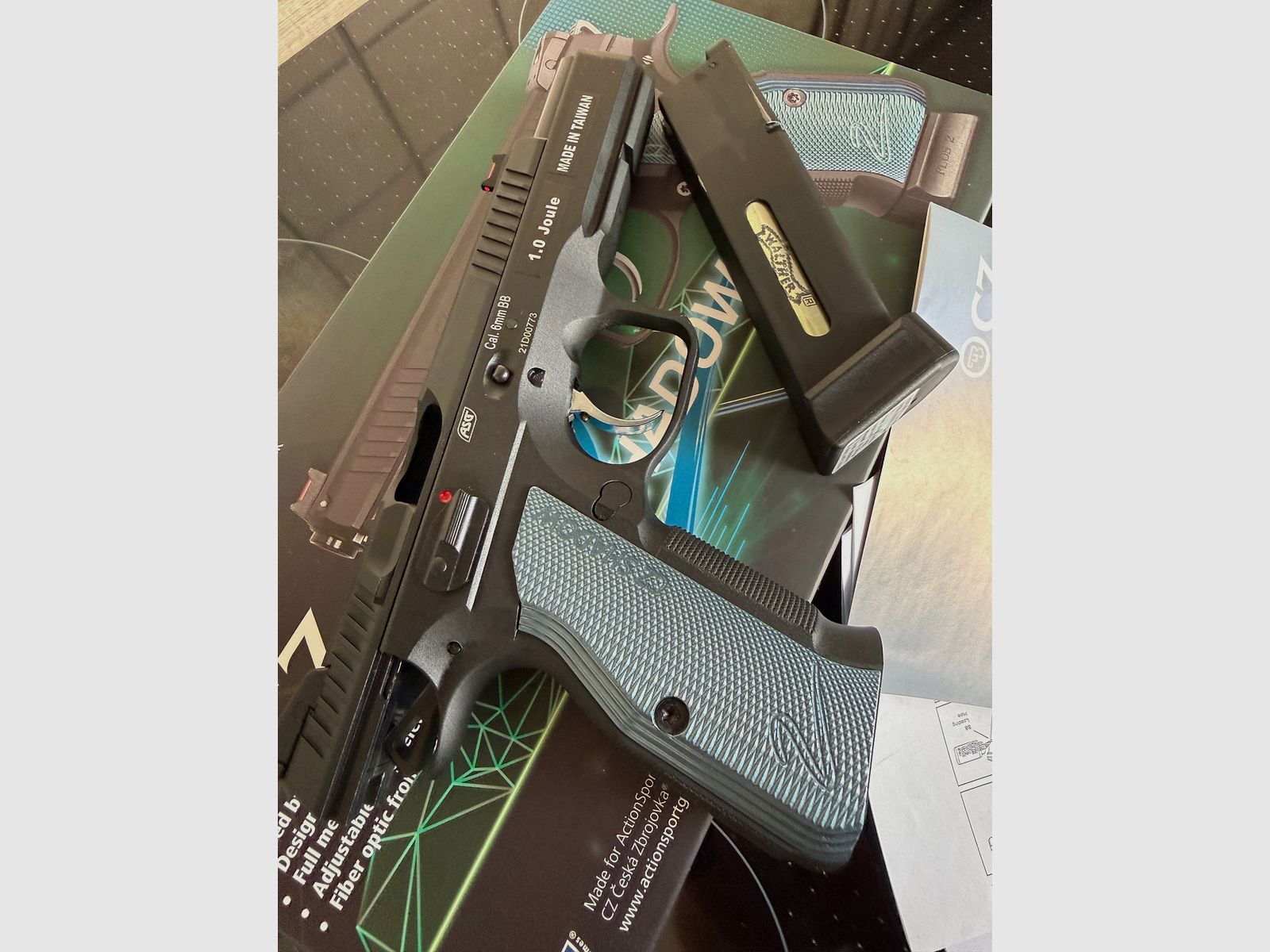 Airsoft CZ Shadow 2 6mm BB co2 Blowback