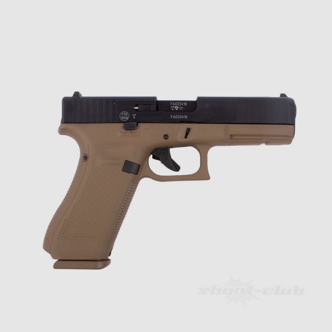 GLOCK	 Glock 17 Gen5 French Army 9mm PAK limitiert