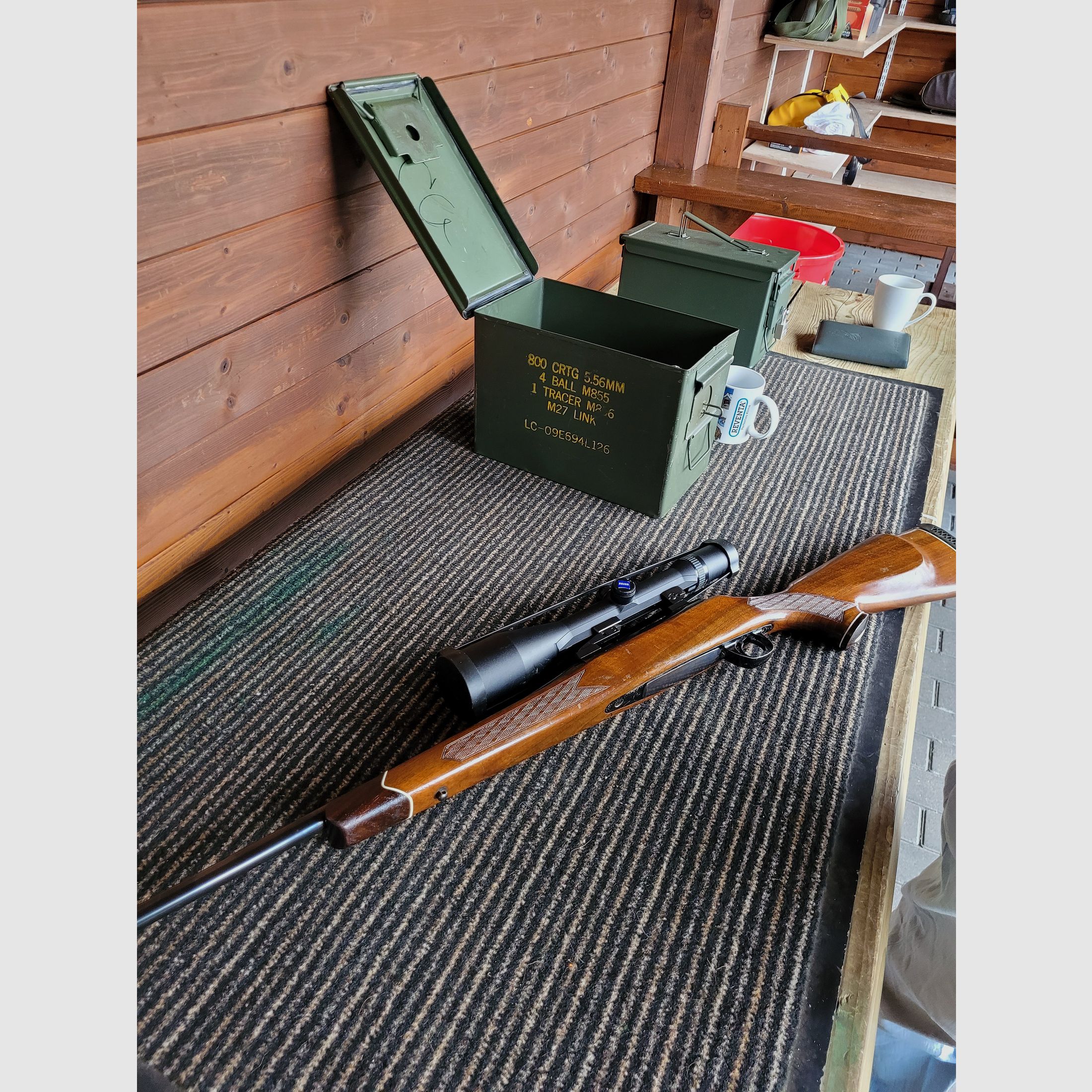 .300 Winchester Magnum BSA repeater, système britannique 98er