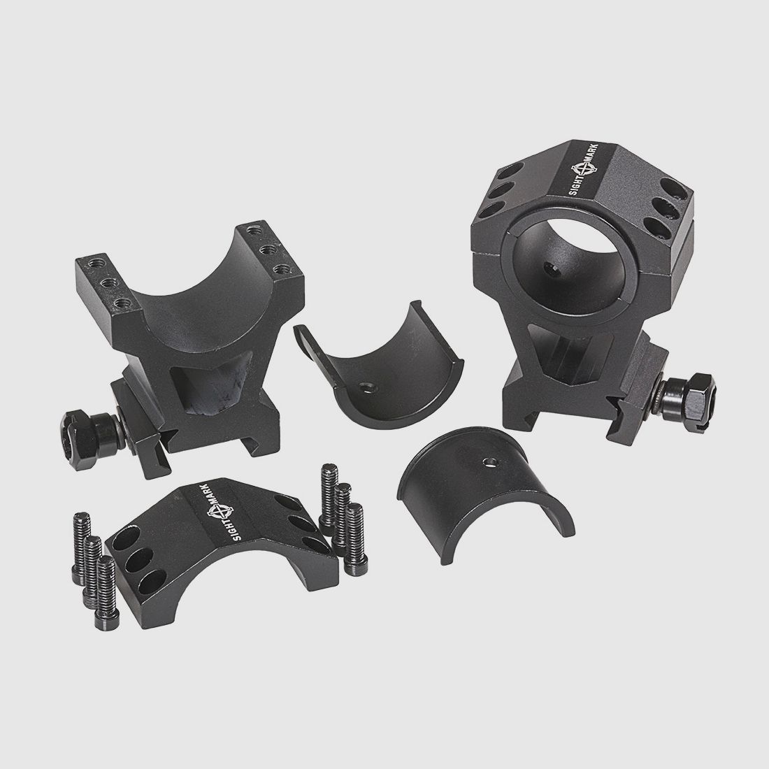 SIGHTMARK Tactical Mounting 30mm/25,4mm Rings EXTRA HIGH, Bild 2 von 3