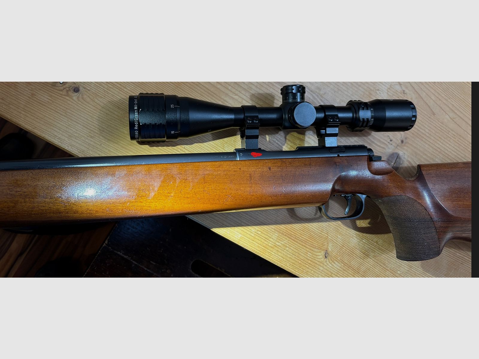 Walther KK Gewehr in sehr schönem Zustand mit ZF