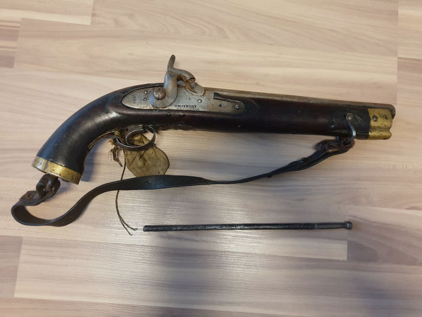 Englische Militärpistole von 1849