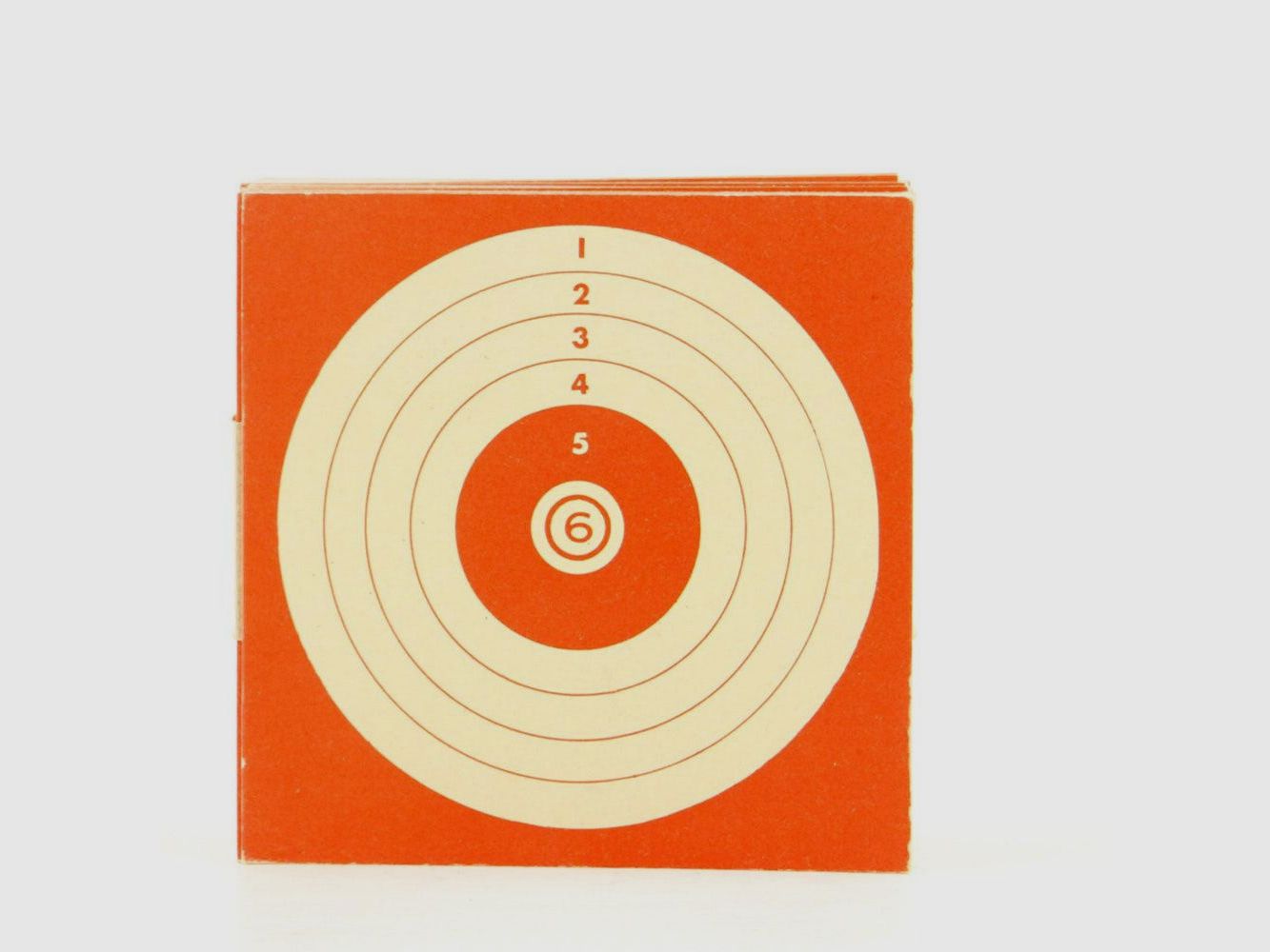 Rote Papierscheiben - 1000 Stück 10x10 cm - Hohe Sichtbarkeit - Für präzises Training, Bild 5 von 5