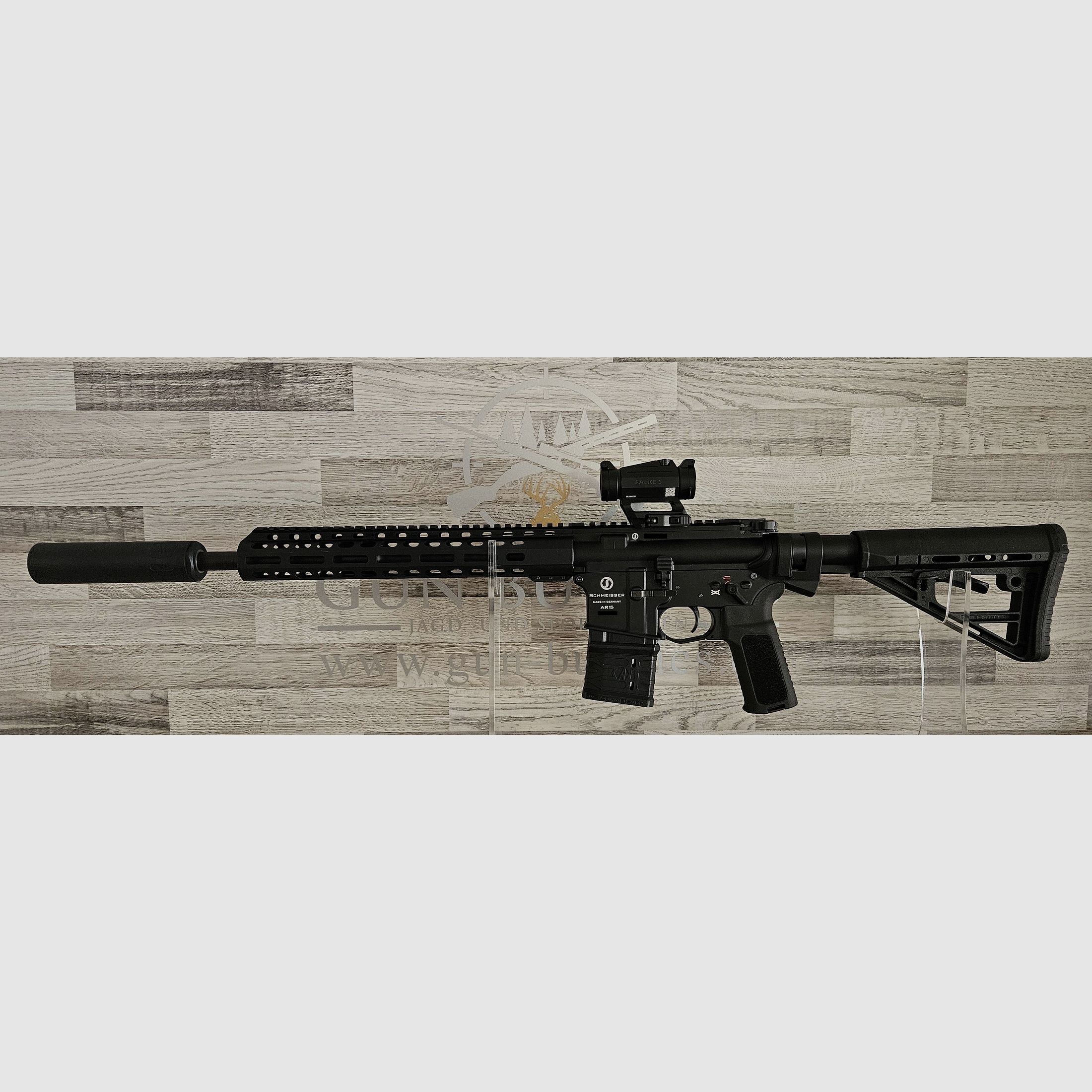 Schmeisser AR-15 M4FL Blck 14.5" cal. .223Rem. - Complete set - New goods from specialist trade