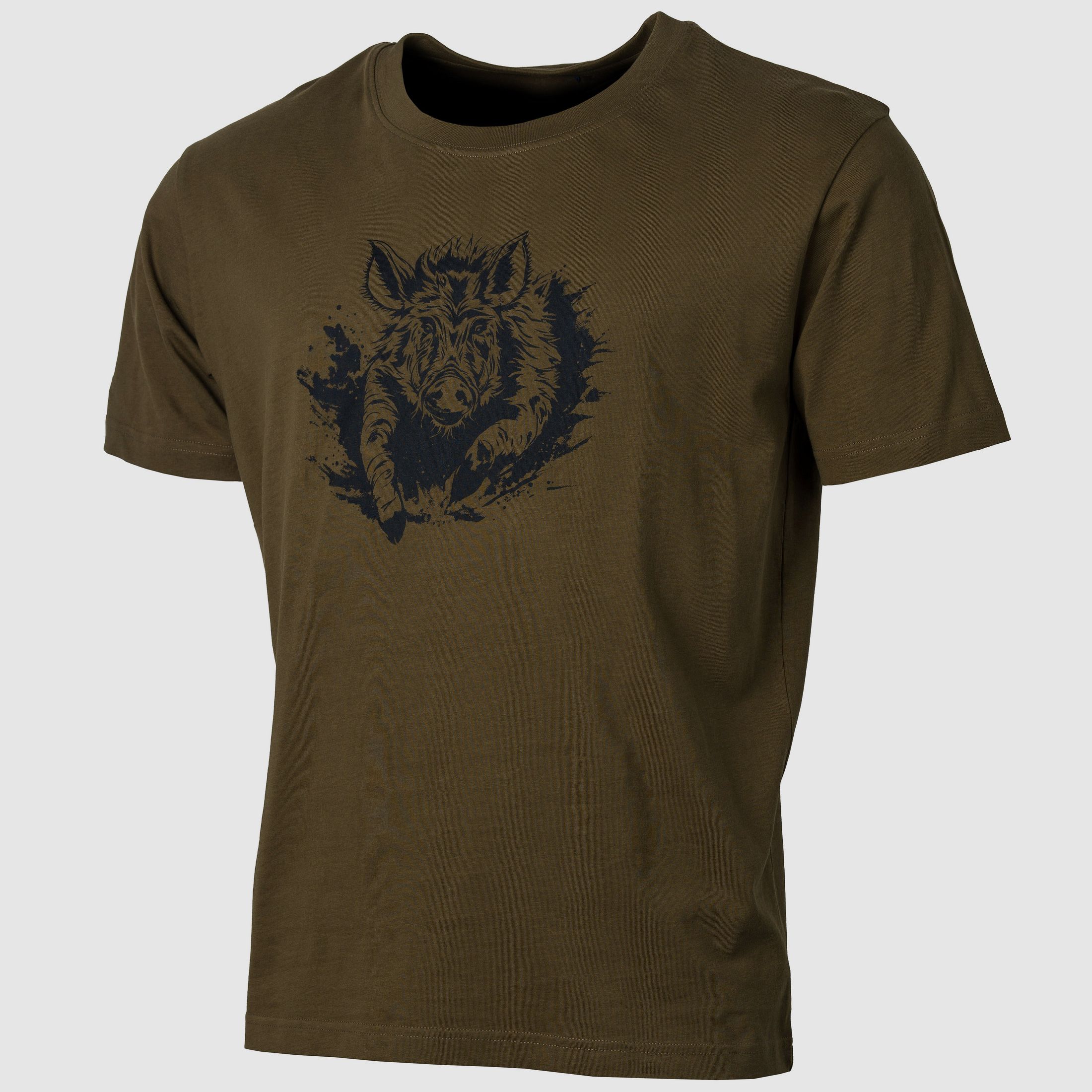 T-Shirt Treeland Kind Khaki Wildschwein
