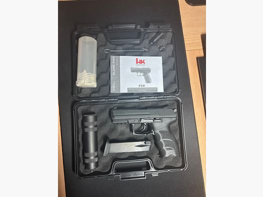 H&K P30 9mm P.A.K. / Zoraki silencer