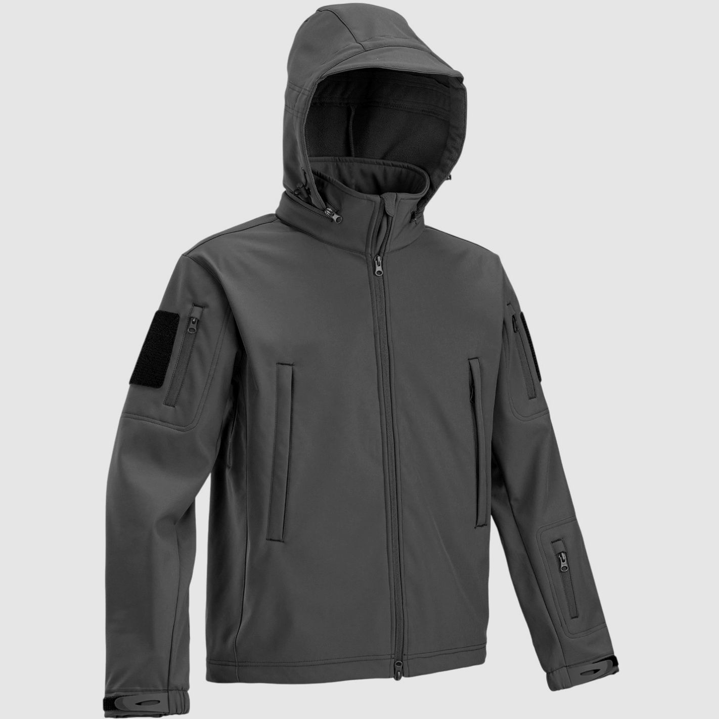 Defcon 5 schwarze Softshell-Taktikjacke, Bild 1 von 4