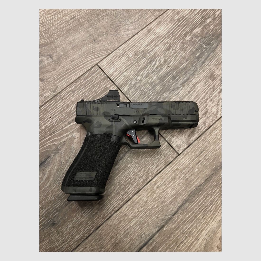 G45 Gen5 MOS / SCS / Timney / Unter Stipl / Voll MC Schwarz, Bild 2 von 2