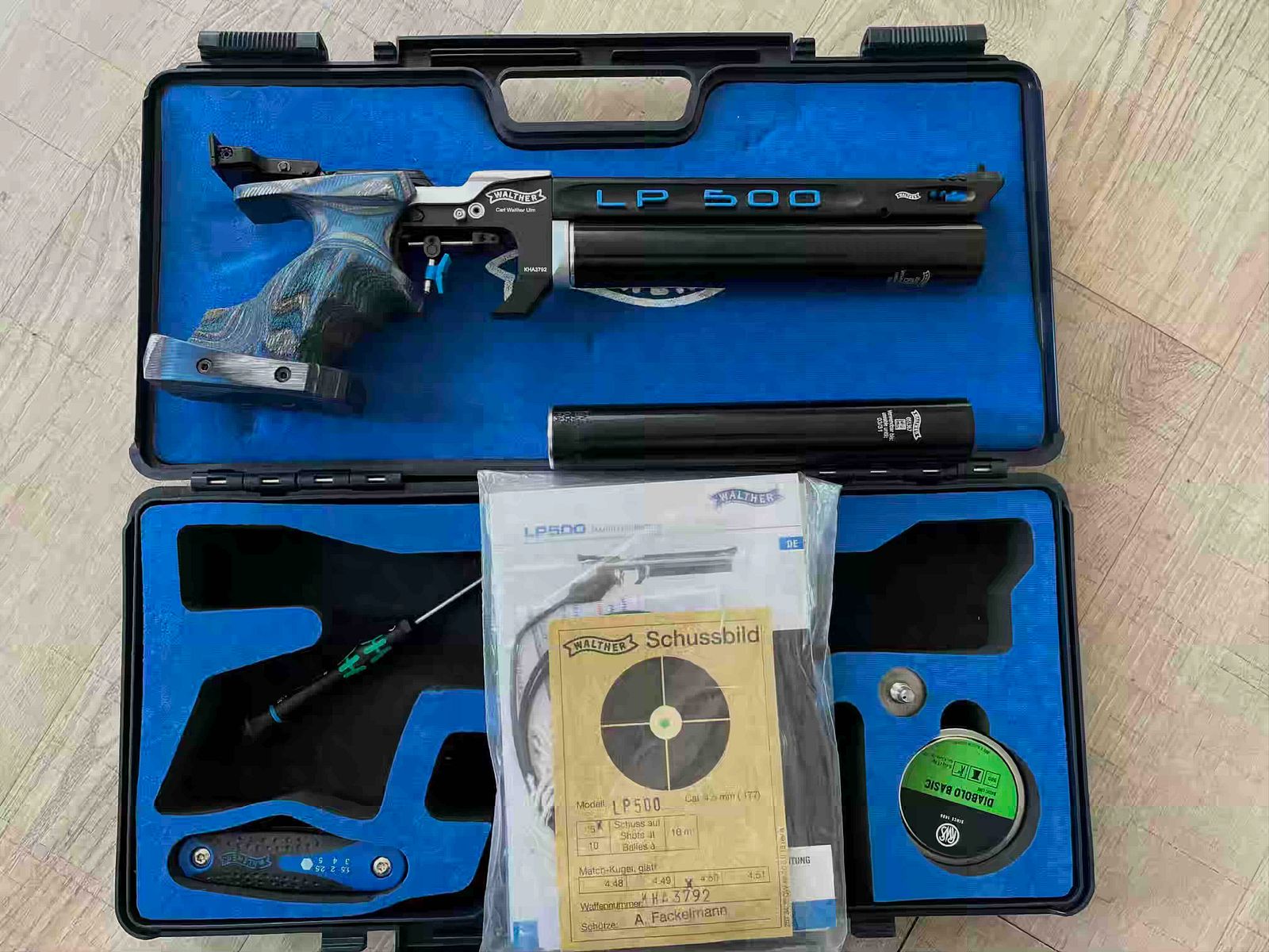 Walther LP500 EXPERT BLUE ANGEL