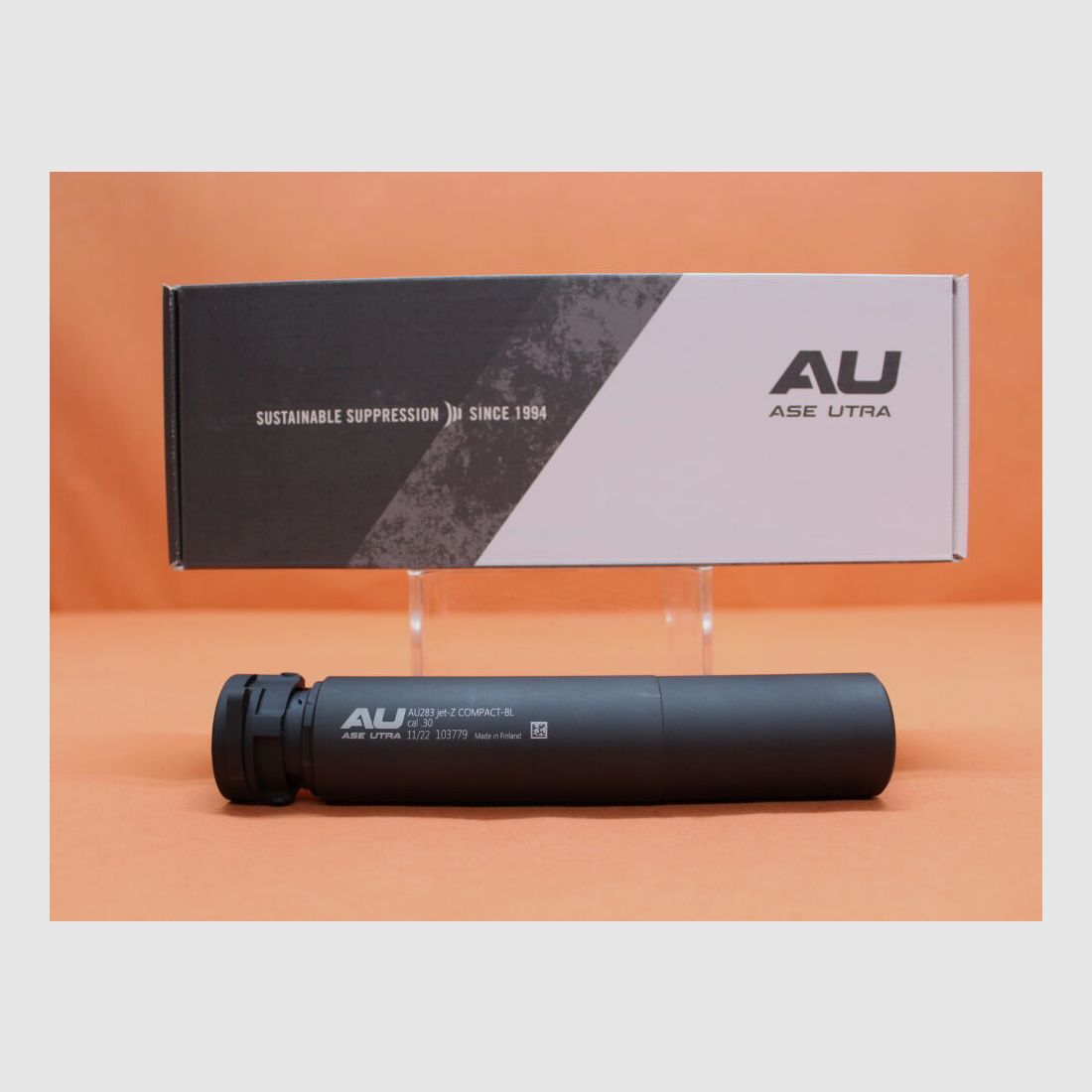 ASE Utra demper .30 ASE UTRA AU283 jet-Z COMPACT-BL incl. BoreLock interface