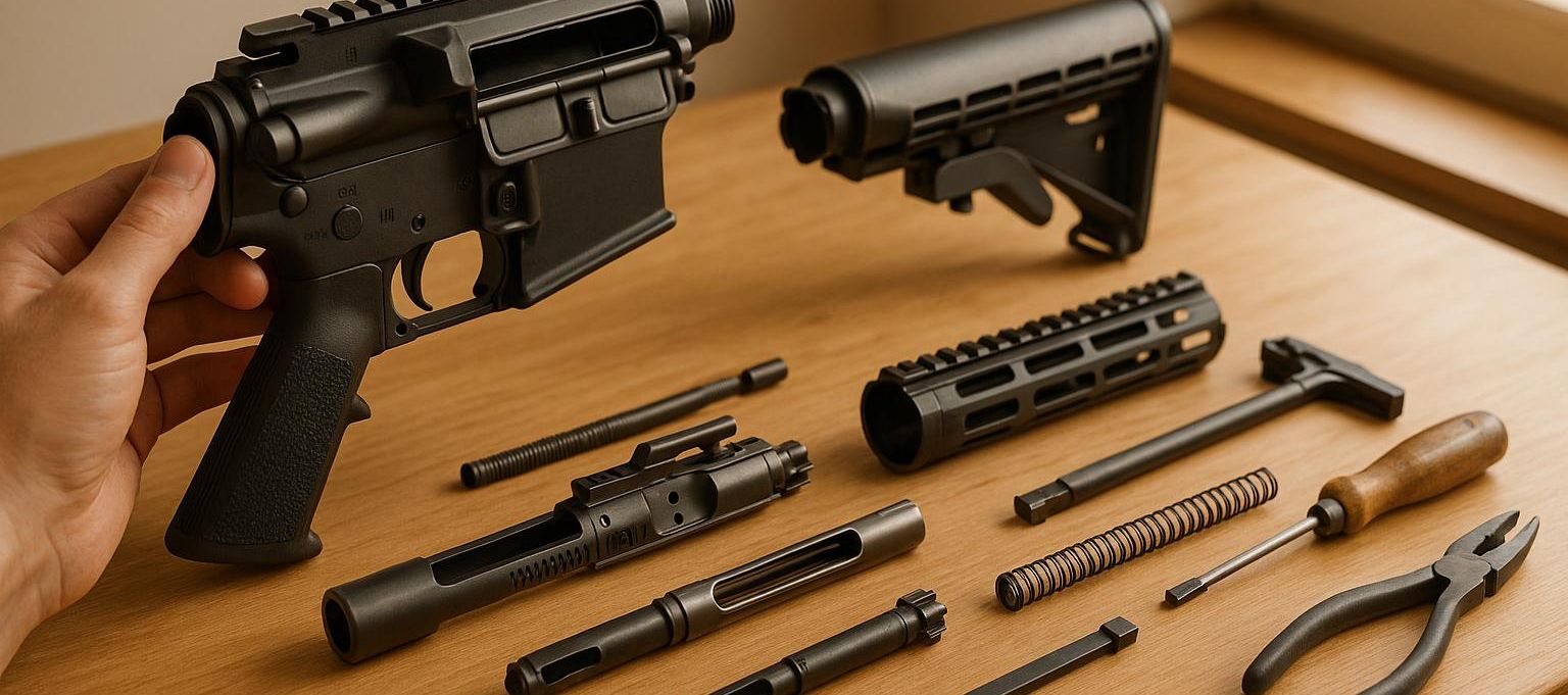 AR-15 Feldzerlegung: Schritt-für-Schritt zerlegen