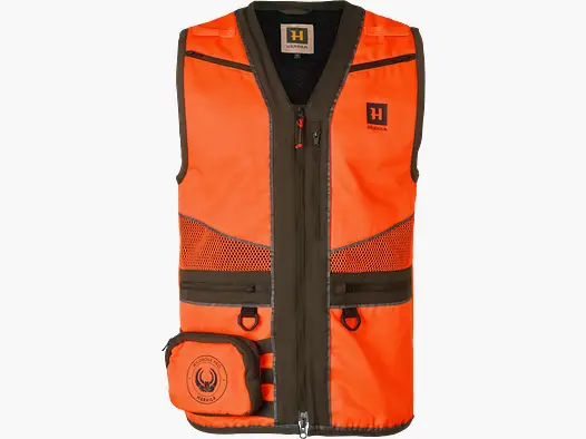Härkila Wildboar Pro Blaze Waistcoat, orange blaze/brown