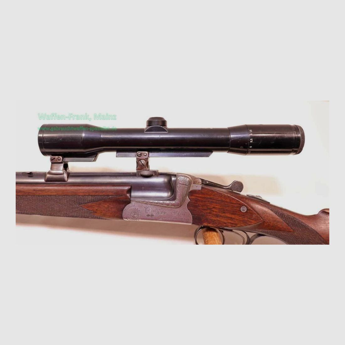 Sauer and Sohn/Suhl Mod. 54 (BBF/Over and Under Double Rifle)