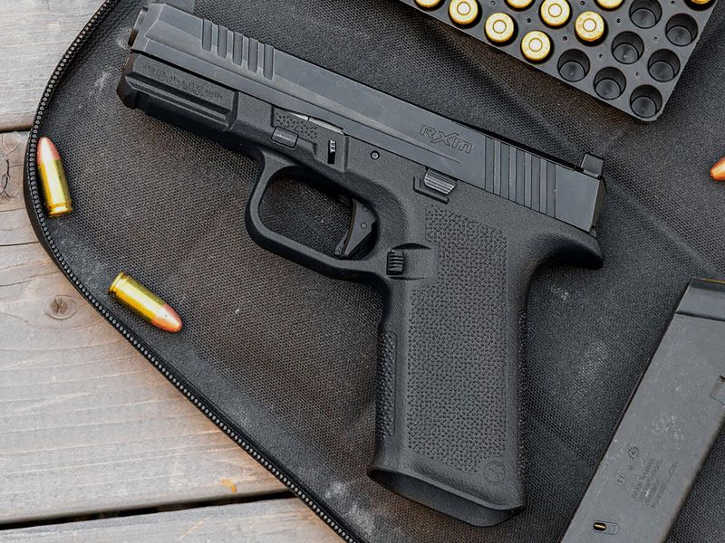 MAGPUL EHG RG9 Ruger RXM Fullsize-Griffstück Schwarz