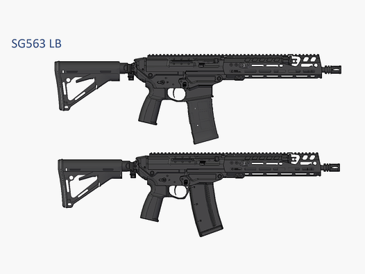 SIG SAUER SG563 LB SPORT - .223 Remington - UVP: 5.009,90 €