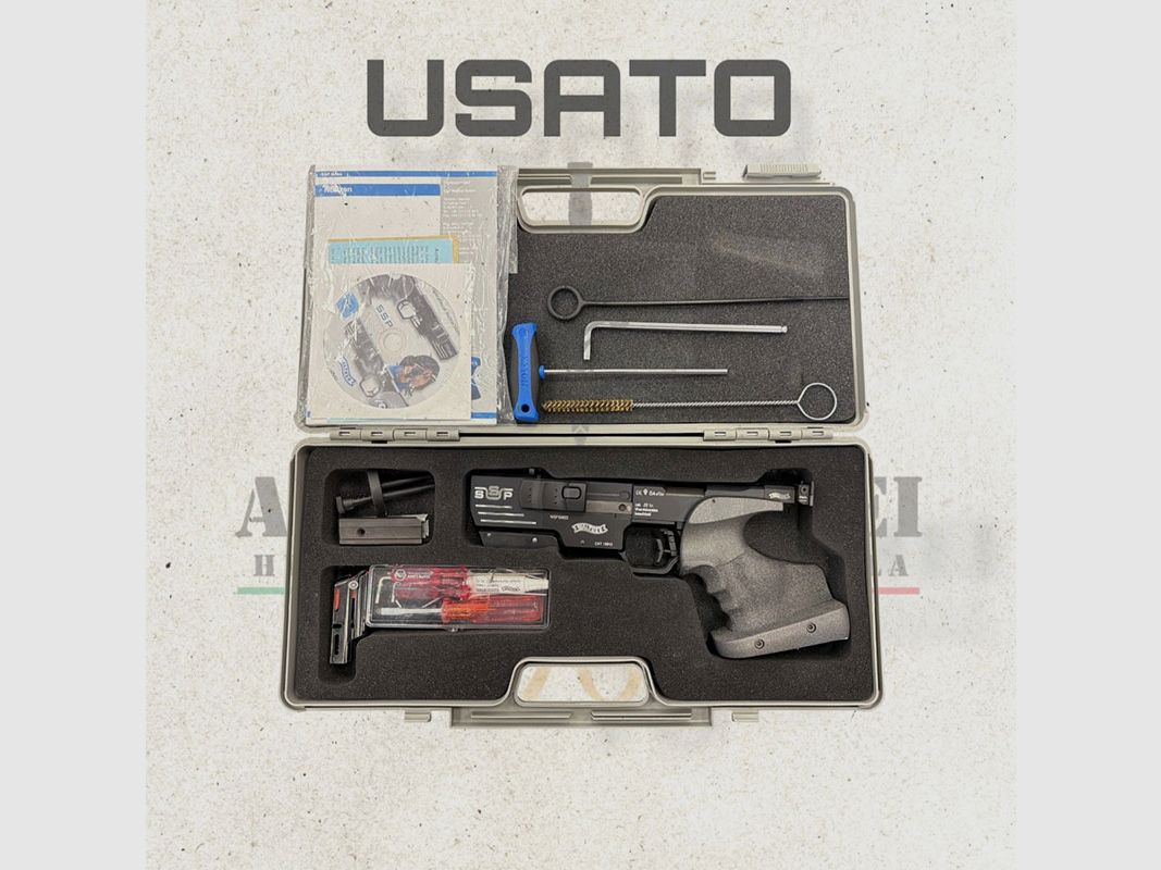 GEBRAUCHT – PISTOLE – WALTHER MOD. SSP (LINKSHÄNDER) Kal. 22LR, Bild 4 von 4