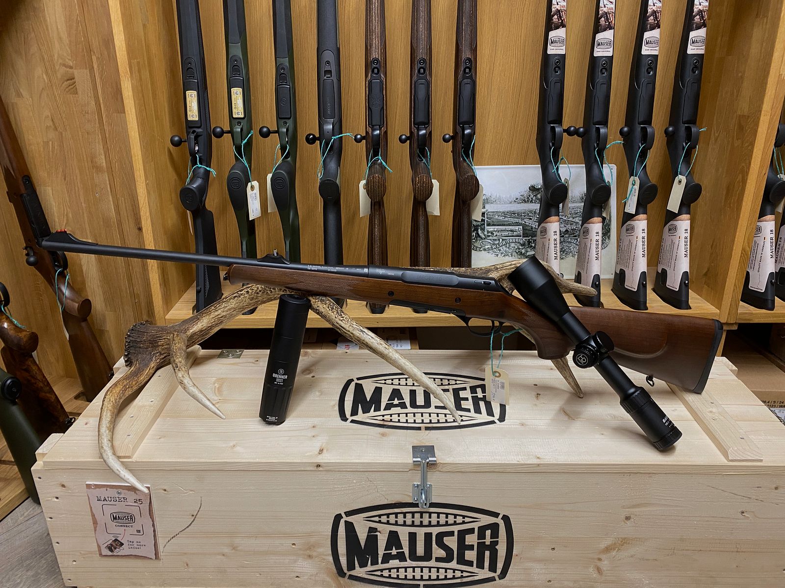 Haenel Jaeger 10, mit Bauer HD 2-16x50 L7F ASV