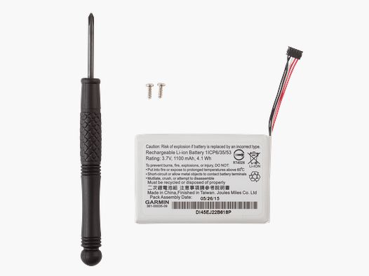 Battery for Garmin mini T5