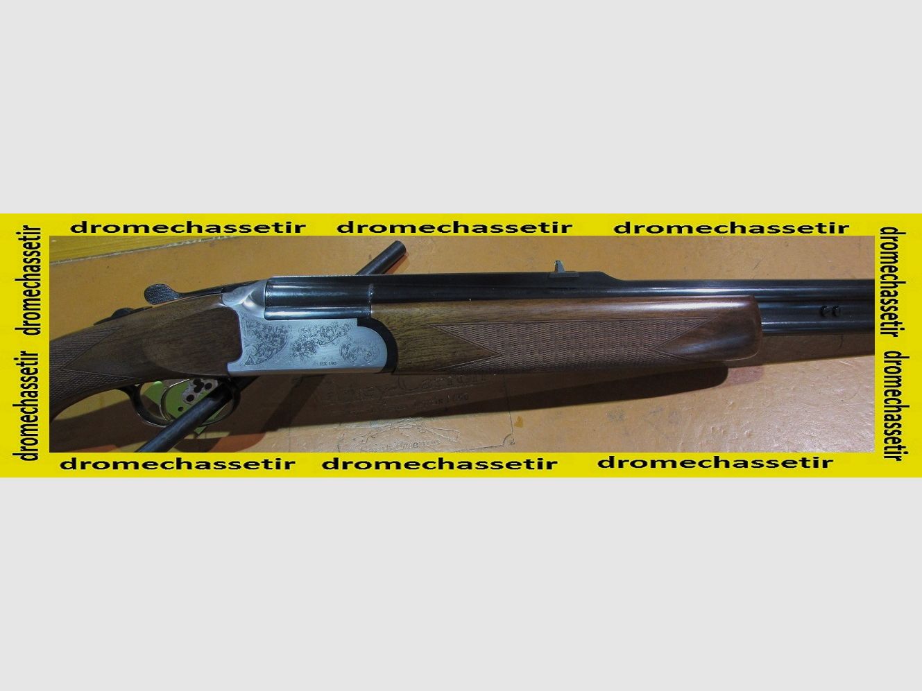 Bockdoppelflinte Sabatti EX 190, Rechtshänder, Kal. 8×57 JRS, wunderschönes Holz, Bild 4 von 5