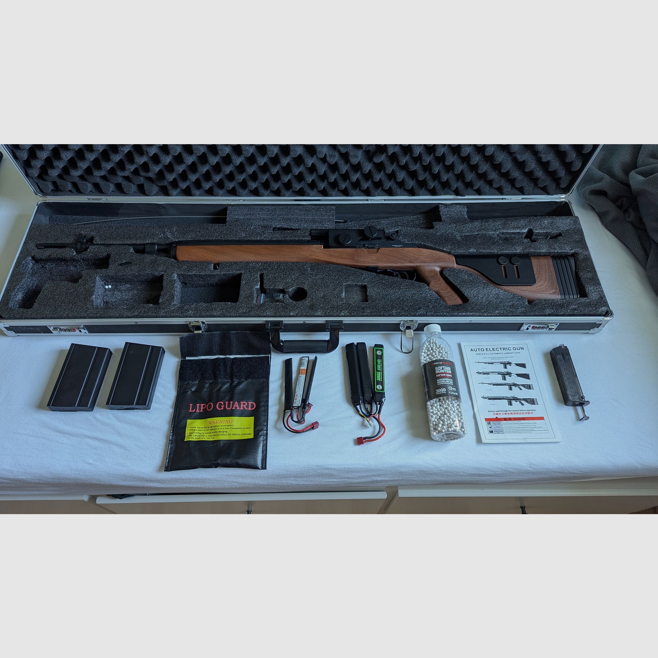 Begadi M14 Sport S-AEG inkl. Zubehör & Koffer