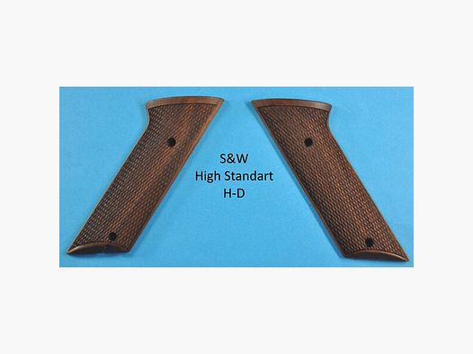 Nussbaum-Griffschalen für Pistole S&W High Standart H-D