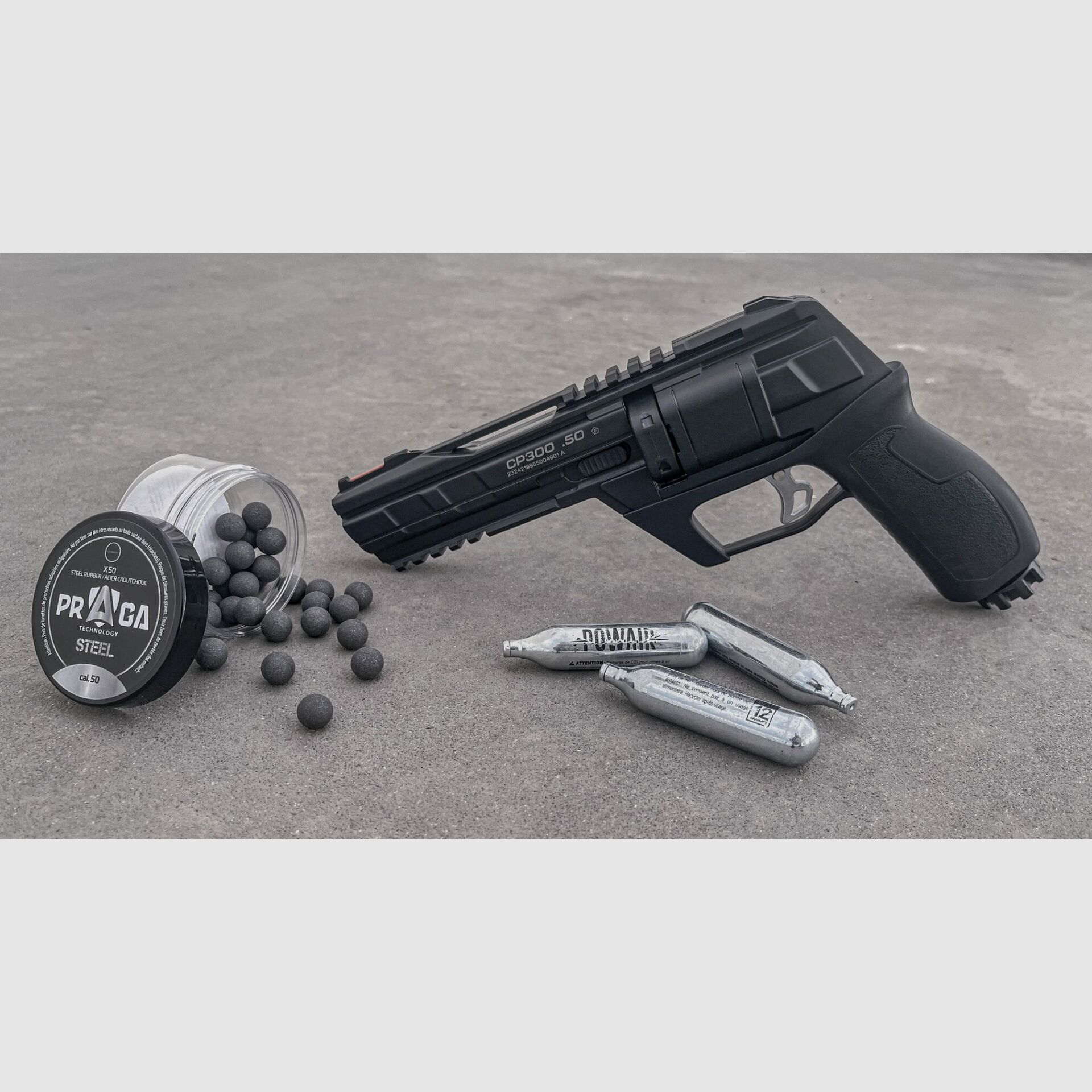 PACK SNOWPEAK REVOLVER CP300 C50 13J + CO2 + KUGELN, Bild 2 von 4