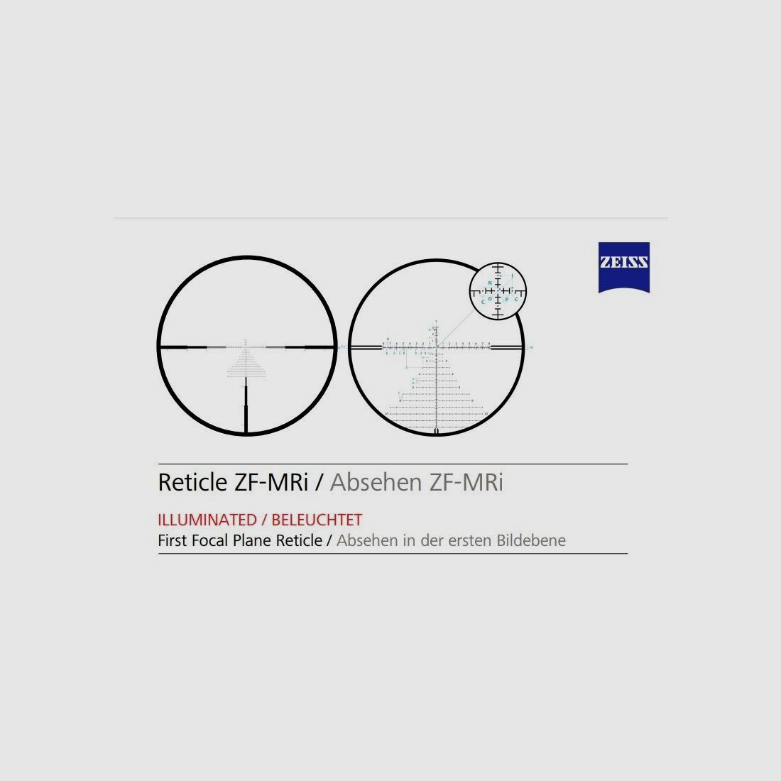 Zeiss Optics LRP S3 4-25x50 Abs. MRTi
