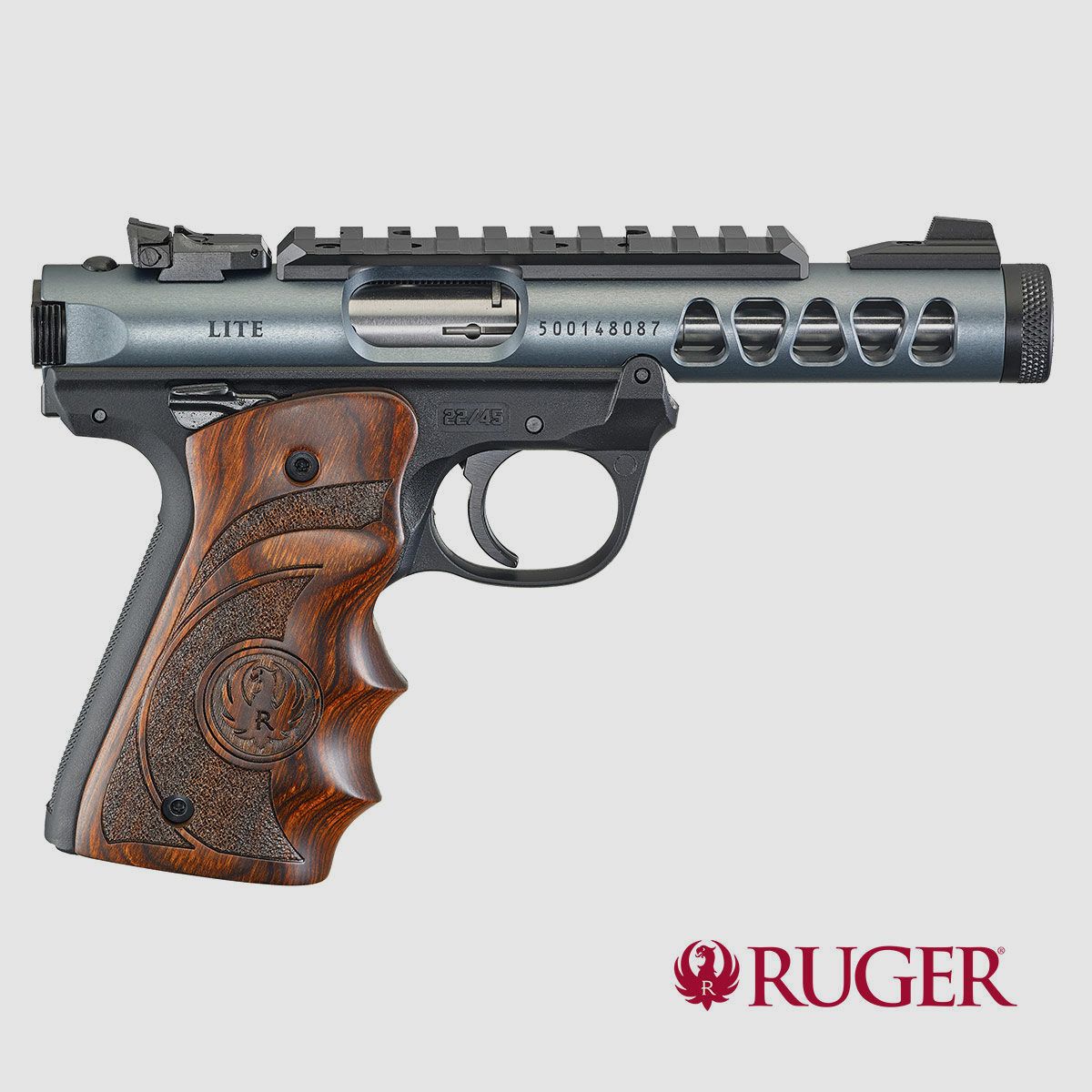 Ruger	 Mark IV 22/45 Lite Diamond Gray 4,4" - .22 lfb