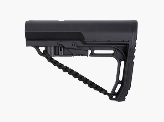 AR-Stock (Battlelink-Imitat, Saigo Defense), mit Paracord (BK)