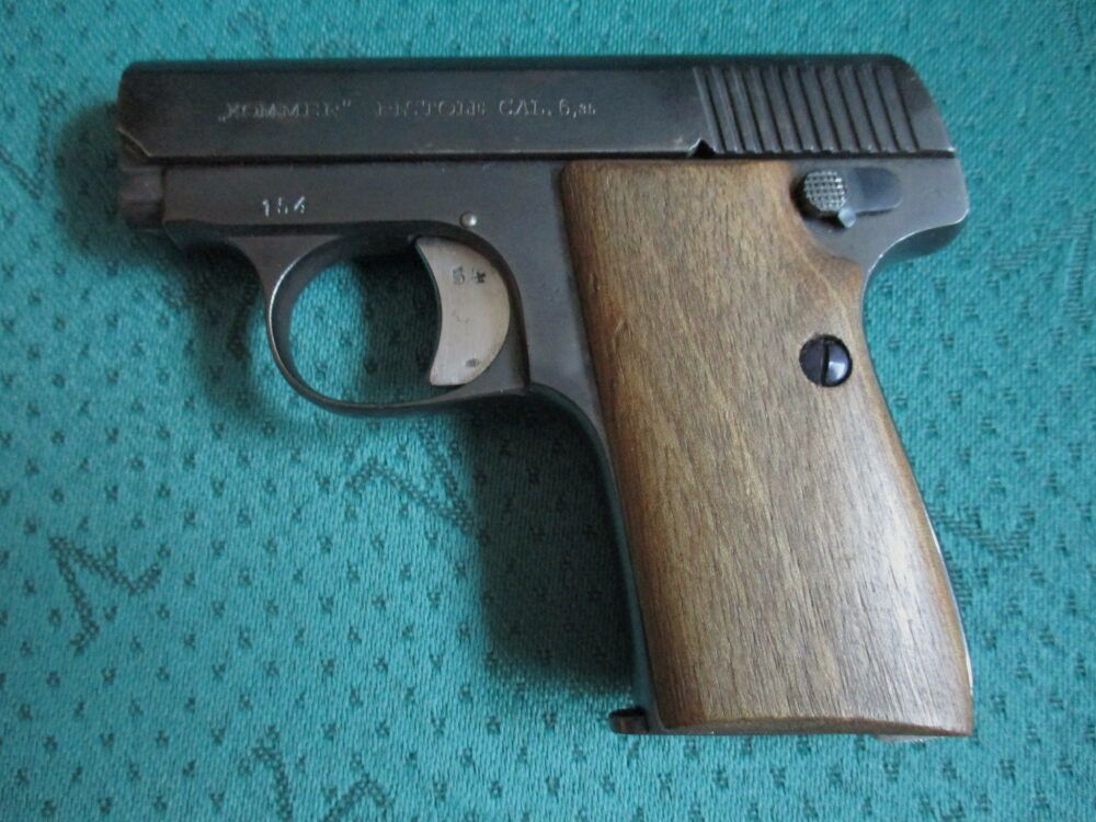 Pistole 6,35mm Kommer Modell 1 1