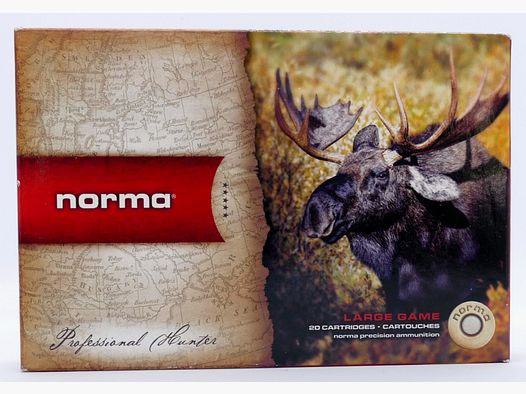 Norma 9,3x74R Oryx 19332 18,5g/286gr. Büchsenpatronen